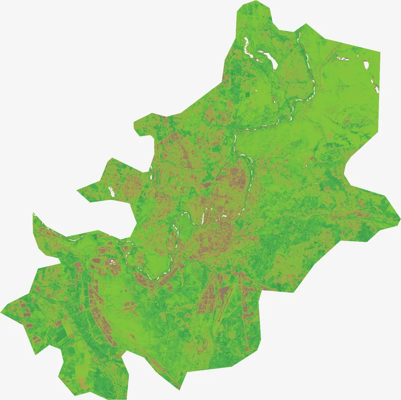 Vilnius NDVI